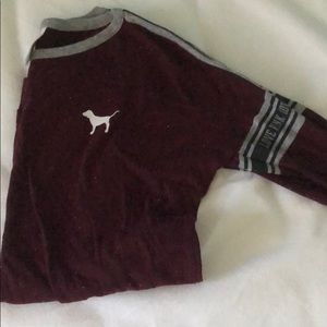Burgundy PINK Shirt